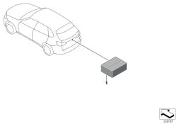 Socket housing, uncloded 8 pol.