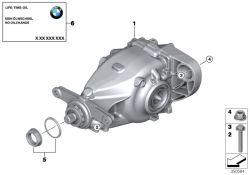 BMW original Diferencial trasero I=3,15 (33107636992)