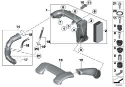 Original BMW Heizelement (13717787941)