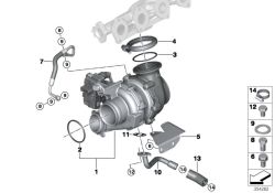 RP exhaust turbocharger 