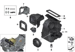 Original BMW Dichtung Belüftung  (64119297762)