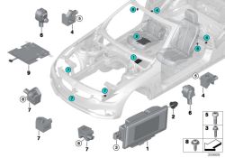 Boîtier électron. airbag d`origine BMW  (65776826983)