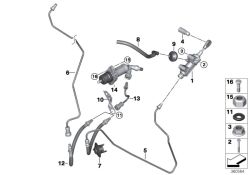 Kupplungsnehmerzylinder d=22,20mm