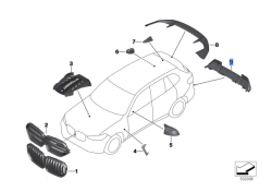 Heckdiffusor Carbon M Performance