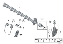 Fillister-head screw f magnetic wheel M6X20-A2