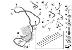 Kabel Generator-Starter-Stützpunkt B+ 