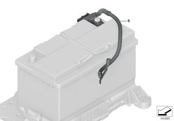 Cable de batería negativo IBS  (61216821203)