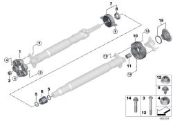 Gelenkscheibe LK=96mm/12