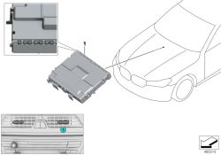 Original BMW Touch sensor ventilation front left  (61316827329)