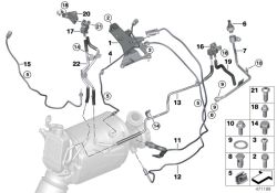 AGR-Temperatursensor L=620mm