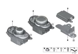 BMW original Unidad de mando Controller TouchMini Paceman R61 (65829371374) (65829371374)