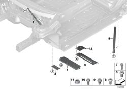 Vis six pans M8X14-8.8-ZNS3