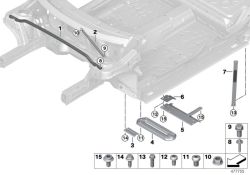 Hex bolt M8X20-PC-ZNS3