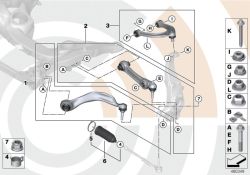 Reparatursatz Querlenker oben Value Parts