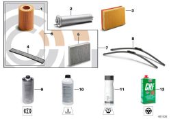 Set spazzole tergicristallo 