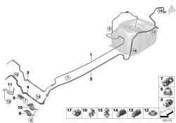 Original BMW Kabelschelle D12 (61136904113)