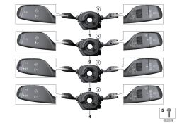 Original BMW Switch unit steering column  (61316996597)