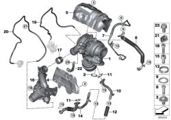 RP Turbocompressore a gas di scarico  (11658584200)