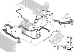 BMW original Tornillo hexagonalMini Paceman R61 M6X16-U1-A2-70 (11659908283) (11659908283)