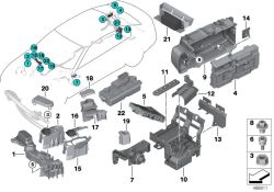 Original BMW Sicherungsbox 150A (61148074162)