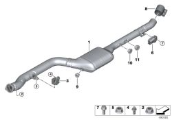 RP SCR catalytic conv.w.exhaust flap EU6