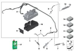 Original BMW Befestigungssatz Hydraulik  (54347947411)