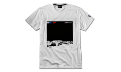 BMW M Motorsport t-shirt homme graphique white, L