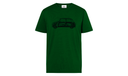 MINI T-Shirt Men Car Print green, L