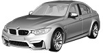 3er F80 M3 LCI à partir de l'année de production Janvier 2015